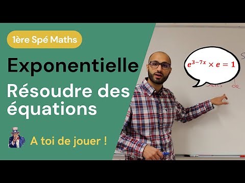FONCTION EXPONENTIELLE - Equations