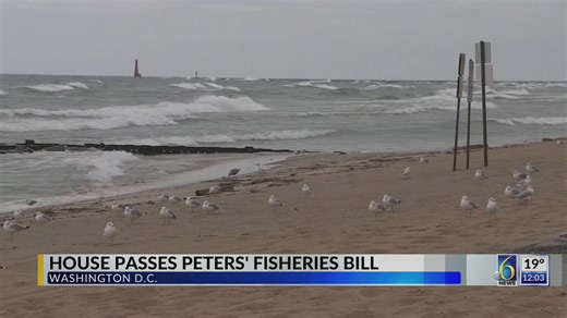 House passes US Sen. Gary Peters' fisheries bill