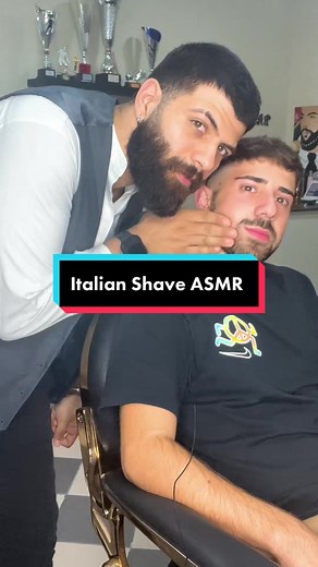 Relaxing Italian Shave ASMR Experience