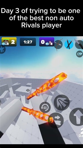 Day 3 of trying to be one of the best non auto mobile player #shorts #youtubeshorts #rivals #edit