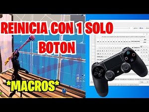 Como *TENER MACROS* en Fortnite (Con MANDO)