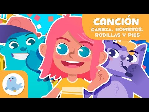 CANCIÓN: Cabeza, hombros, rodillas y pies 🎶 REGUETÓN 🎵 CANCIÓN PARA NIÑOS 🦶👀👃 Las partes del cuerpo