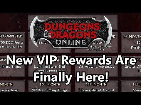 New VIP Rewards for DDO are Finally Here!