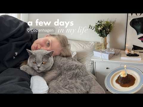 copenhagen diaries | new apartment, sticky toffee pudding & birthday