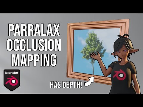 Blender 4.1 Parallax Occlusion Mapping for Beginners!
