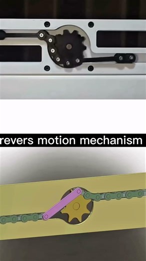 Motion Reversed Using Chain Drive Mechanism 🤯 | Engineering Explained