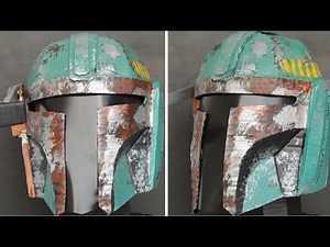 How to make boba fett Helmet out of cardboard |DIY boba fett Helmet form Star Wars