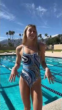 Sporti x Gretchen Walsh Oasis Kacey Double Cross Tie Back One Piece Swimsuit... | SwimOutlet.com