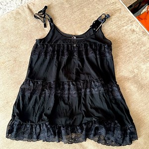 Victoria secrets lace baby doll pajamas