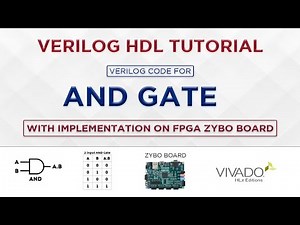 AND Gate with FPGA Board | ZYBO BOARD | Complete Vivado with FPGA Tutorial