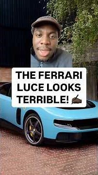 The Ferrari Luce Looks Awful! 🚘 #ferrari #cars