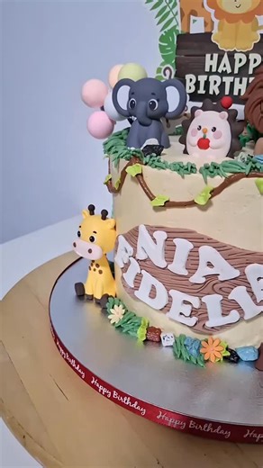 A safari theme birthday | Aziana Creations: Wedding and Cake Services for Special Occasions Singapore