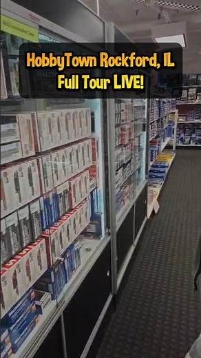 [Full Stream👆] HobbyTown Rockford, IL Model Train Tour LIVE!