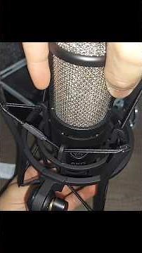 How to Install a Condenser Microphone on a Stand #microphone #recording #podcast