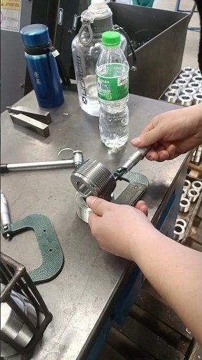 Roller inspection --rebar thread rolling machine