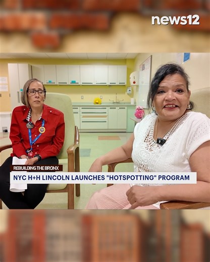 8.6K views · 112 reactions | REBUILDING THE BRONX: NYC Health + Hospitals/Lincoln launches 'Hotspotting' program to help overcome addiction - https://youtu.be/Euaa5iTFvY4 | News 12 The Bronx | Facebook