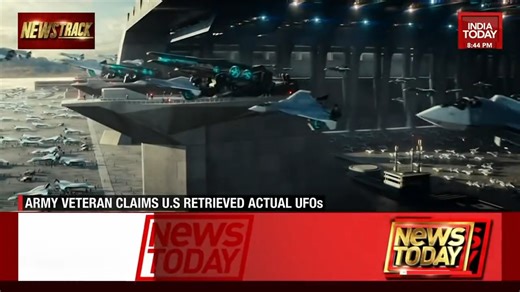 Ex–Intelligence officer says US government is hiding alien technology from people #Newstrack | India Today