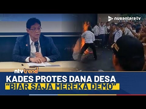 Menkeu Purbaya soal Kades Protes Terkait Dana Desa: Biarin Saja Mereka Demo | NTV