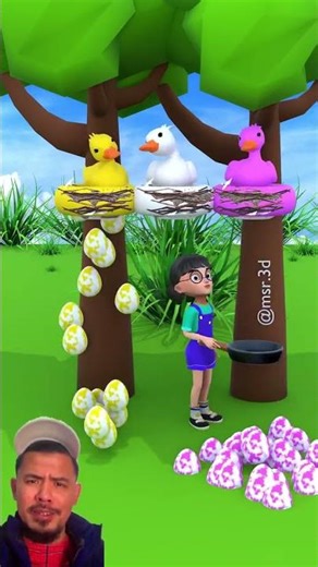 Ducks always lay the wrong eggs ⁉️🤣 #viral #funny #remix