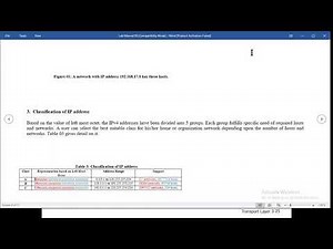 DCCN Lab 8 : Subnetting