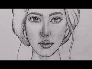 Loomis Method for Beginners – Girl Face Drawing