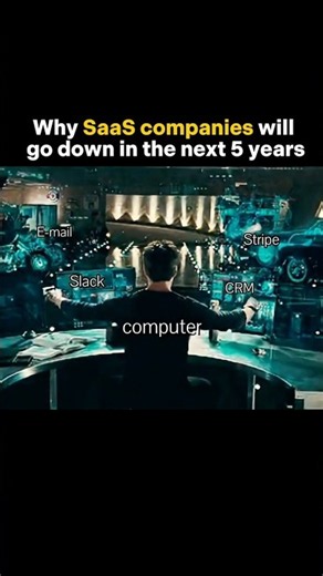Why SaaS Companies will go down in the next 5 years!!♨️ #saascommunity #saas