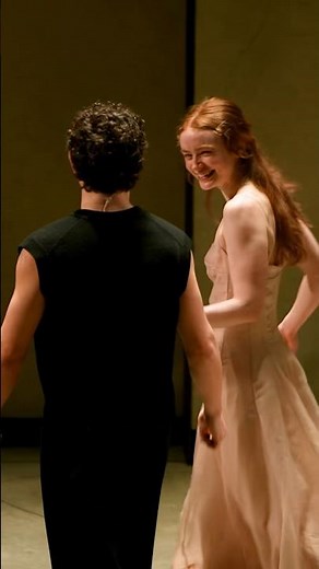 Sadie Sink & Noah Jupe on stage