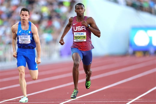 19-year-old Erriyon Knighton wins 200m title at 2023 USATF Championship with season-best time, yet to lose a final in 2023