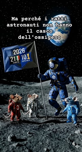 astronauts on the moon #ziobellointerista