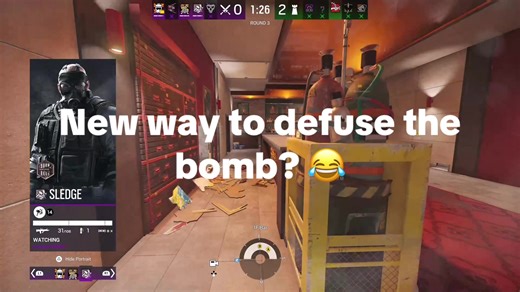 New Strategies for Defusing Bombs in Siege