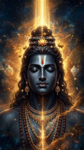 “Your Mind Creates Heaven or Hell 🔱 | Divine Truth #Shorts”