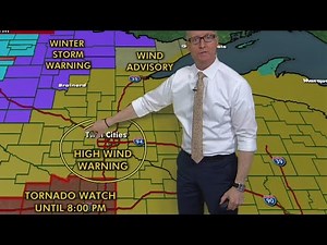 Minnesota weather live: December tornado watch, wind gusts