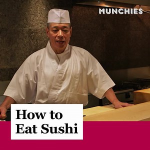 You're probably eating sushi the wrong way. More on Munchies: http://bit.ly/2yijyFo | VICE Video