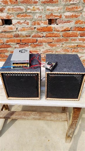 8 Inch Sound Fire speaker Box... #shorts #short