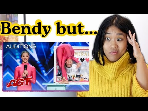 Circus Performer Reacts to Emerald Gordon Wulf's TWISTY Contortion Act on America's Got Talent