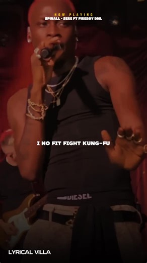 Lyrical Villa on Instagram: "🎵: Sere Song by Fireboy DML and SPINALL"