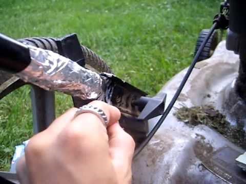 Fixing a Broken Lawn Mower Handle