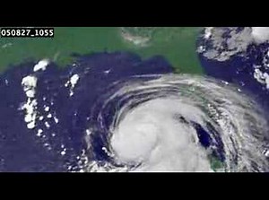 Hurricane KATRINA from satellite