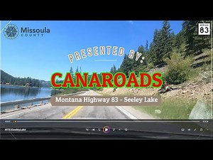 4K Montana Scenic Drive - Montana State Highway 83 (Seeley Lake / Swan Valley Scenic Drive)