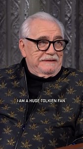 Throwback to Brian Cox and Stephen Colbert discussing all things Tolkien for LOTR: THE WAR OF THE ROHIRRIM 🤣 Repost: colbertlateshow | Warner Bros. Pictures