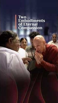One of the Dalai Lama's Doctors Touched by Amma's Love