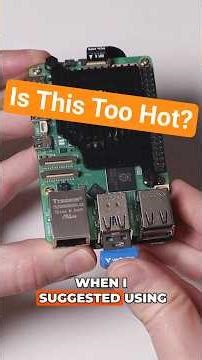 How hot is too hot? (for USB drives) #raspberrypi #pi5 #tech #usb