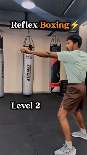Boxing Reflexes: Level 1 to 4! 🔥 #shorts #boxing #boxingtraining #mma