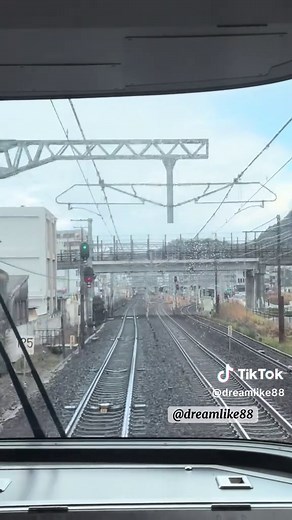 新快速前面展望：野洲から米原までの旅