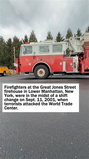 Nearly 25 years after 9/11, FDNY Ladder 9 used by firefighters who to rushed to the scene of the deadliest terrorist attack in U.S. history is now being restored at 10-8 Emergency Vehicle Service in New Holland. Learn more about the restoration project at Lancasteronline.com | LNP LancasterOnline