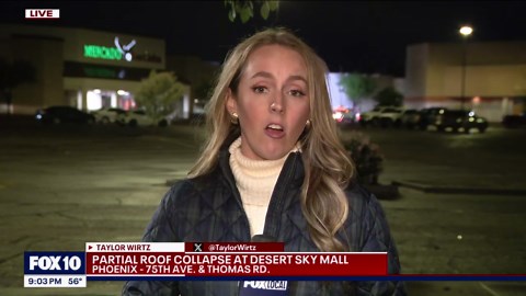 Phoenix mall evacuated after partial roof collapse