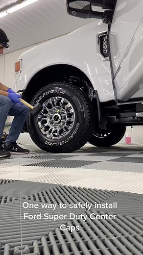 Ford Trucks Center Caps Installation Guide