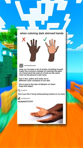 Darkskin hand #usa
