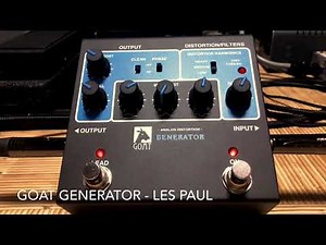 「GOAT Generator」をレスポールとストラトで弾いてみた 【魔法の箱研究所】