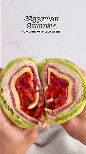 How to Make a Lettuce Wrap Sandwich